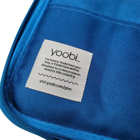 YOOBI Blue Lips Laptop Chromebook Case Multiple Compartment  Document Organizer - Picture 4 of 7